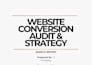 audit your website and find conversion leaks